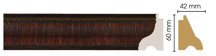 Багет DECOMASTER 175-2 (60*42*2900мм)