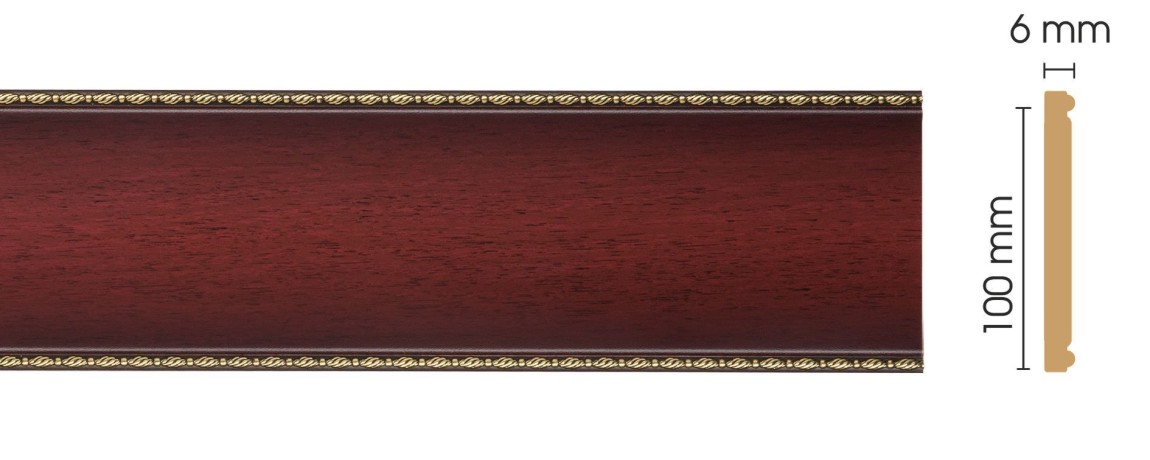 Декоративная панель DECOMASTER F10-52 (100*6*2400мм)