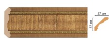 Плинтус потолочный DECOMASTER 173-4 (57*57*2400мм)