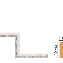 Декоративный угловой элемент DECOMASTER 130-1-19 (200*200мм)