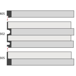 Декоративная панель DECOMASTER D302-1629 ДМ (122*21*2900мм)